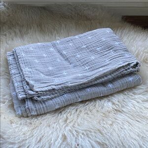 Parker Baby Tan Swaddle Blanket